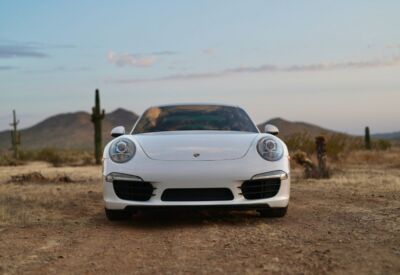 Front hero shot of the Porsche 911