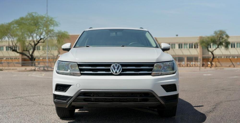 front facing hero shot of the Volkswagen Tiguan