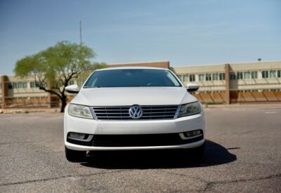 frontal hero shot of the Volkswagen CC