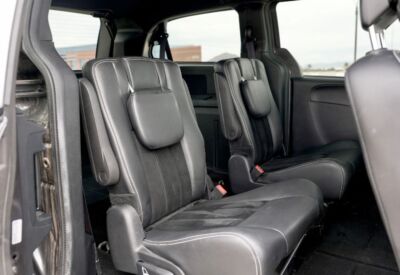 Side interior shot of the Dodge Grand Caravan showcasing the comfortable seating