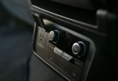 Interior close up of the Chevrolet Suburban dashboard.